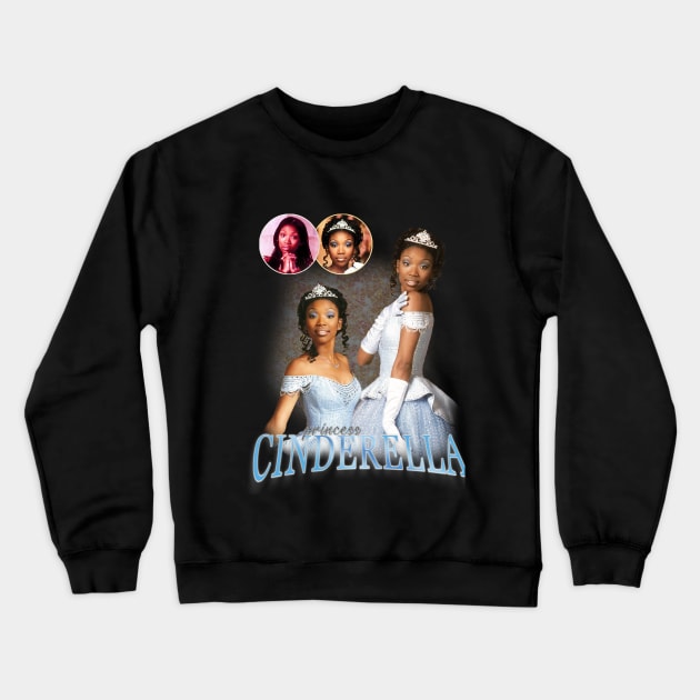 Brandy Cinderella Crewneck Sweatshirt by tayelectronica